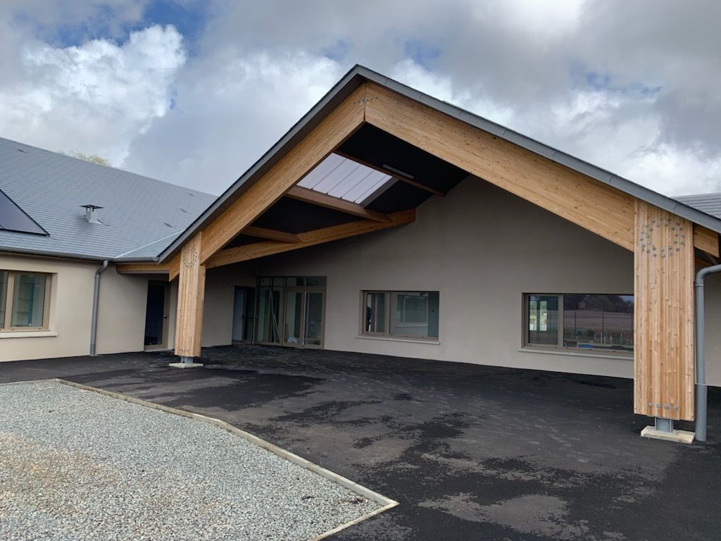 TCB - Construction du groupe scolaire de la Guéroulde | Groupe TREUIL